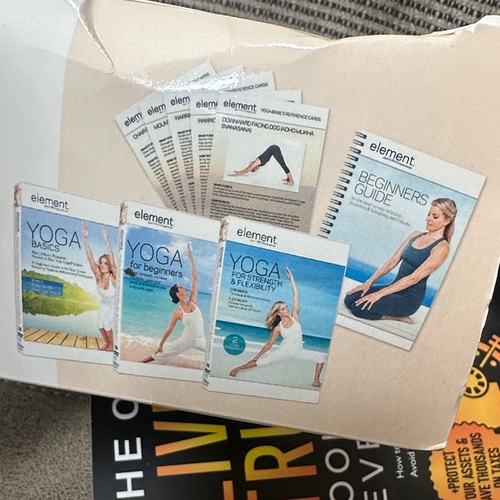 Element Yoga Complete Kit with DVDs and Meditation - Picture 3 of 4
